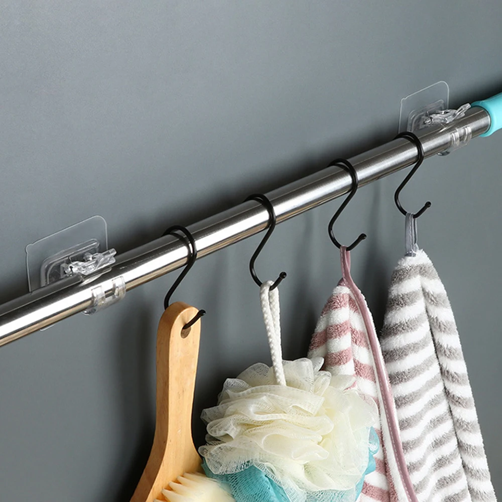 4PCS Curtain Rod Hook Curtain  - Fishing Rod Telescopic ulasan dan harga